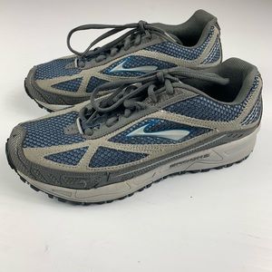 BROOKS Womens Running Sneakers Shoes Size 9 Gray
